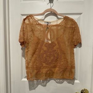 Zara lace top